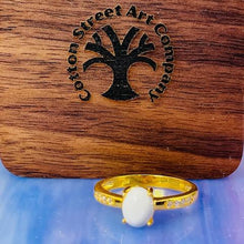 Load image into Gallery viewer, Breast Milk Ring - Gold Plated Bella Band