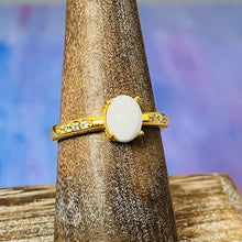 Load image into Gallery viewer, Breast Milk Ring - Gold Plated Bella Band