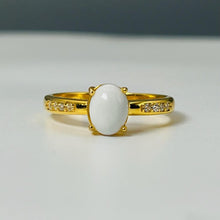 Load image into Gallery viewer, Breast Milk Ring - Gold Plated Bella Band