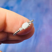 Load image into Gallery viewer, Breast Milk Ring - .925 Sterling Silver Stackable Band