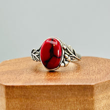 Load image into Gallery viewer, Red Jasper Weeping Willow - Tru-Stone Memorial Ring