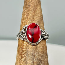 Load image into Gallery viewer, Red Jasper Weeping Willow - Tru-Stone Memorial Ring