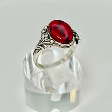 Load image into Gallery viewer, Red Jasper Weeping Willow - Tru-Stone Memorial Ring