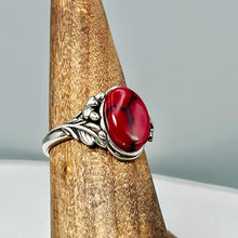 Load image into Gallery viewer, Red Jasper Weeping Willow - Tru-Stone Memorial Ring