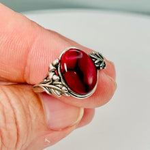 Load image into Gallery viewer, Red Jasper Weeping Willow - Tru-Stone Memorial Ring