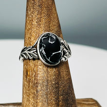 Load image into Gallery viewer, Black & White Marble Weeping Willow - Tru-Stone Memorial Ring