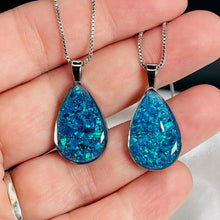 Load image into Gallery viewer, Teardrop Memorial Pendant - Titanium
