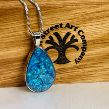 Load image into Gallery viewer, Teardrop Memorial Pendant - Titanium