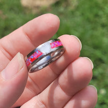Load image into Gallery viewer, Heart's Essence Titanium Breast Milk Ring