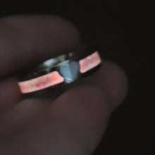 Load image into Gallery viewer, Heart's Essence Titanium Breast Milk Ring