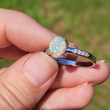 Load image into Gallery viewer, Bell's Vision Memorial Opal Ring