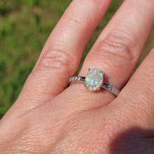 Load image into Gallery viewer, Bell's Vision Memorial Opal Ring