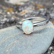 Load image into Gallery viewer, Bell's Vision Memorial Opal Ring