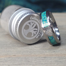 Load image into Gallery viewer, We send all unused cremation ash back to you in this small glass bottle.