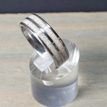 Load image into Gallery viewer, Double Channel Memorial Ring * One Ring To Memorialize Mom and Dad