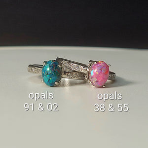 Bell's Vision Memorial Opal Ring