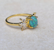 Load image into Gallery viewer, Memory Opal Ring - The Luminous Legacy