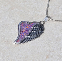 Load image into Gallery viewer, Wings of Love Memorial Pendant