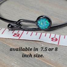 Load image into Gallery viewer, Cremation Ash Memorial Bangel Bracelet