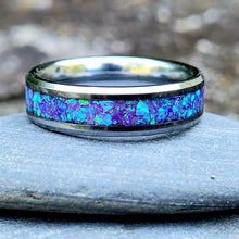 Load image into Gallery viewer, Neptune's Glow Handmade Ring