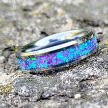 Load image into Gallery viewer, Neptune's Glow Handmade Ring