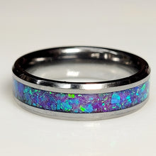 Load image into Gallery viewer, Neptune's Glow Handmade Ring