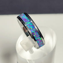 Load image into Gallery viewer, Neptune's Glow Handmade Ring