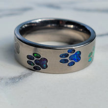 Load image into Gallery viewer, Only A Step Away Memorial Ring - Titanium Band