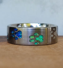 Load image into Gallery viewer, Only A Step Away Memorial Ring - Titanium Band