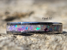 Load image into Gallery viewer, The Taz Opal and Ash Memorial Ring