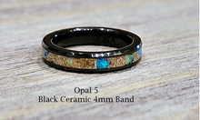 Load image into Gallery viewer, The Taz Opal and Ash Memorial Ring
