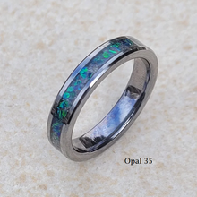 Load image into Gallery viewer, The Taz Opal and Ash Memorial Ring