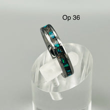 Load image into Gallery viewer, The Taz Opal and Ash Memorial Ring