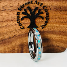 Load image into Gallery viewer, The Taz Opal and Ash Memorial Ring