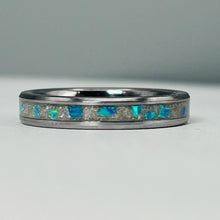 Load image into Gallery viewer, The Taz Opal and Ash Memorial Ring