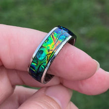 Load image into Gallery viewer, Damascus Envy Ring