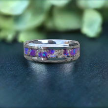 Load image into Gallery viewer, Amethyst Opal & Ashes Ring