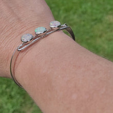 Load and play video in Gallery viewer, Cremation Ash Memorial Bracelet -Eternal Tides
