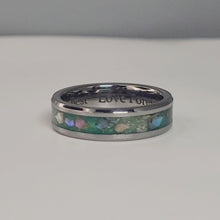 Load and play video in Gallery viewer, The Abalone & Ashes Memorial Ring