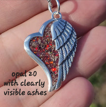 Load image into Gallery viewer, Wings of Love Memorial Pendant