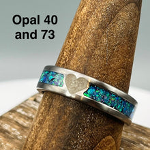 Load image into Gallery viewer, You are My Heart Memorial Ring - Titanium Band
