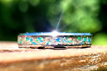 Load image into Gallery viewer, The Taz Opal and Ash Memorial Ring