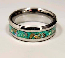 Load image into Gallery viewer, The Abalone & Ashes Memorial Ring