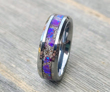 Load image into Gallery viewer, Amethyst Opal & Ashes Ring