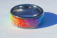 Load image into Gallery viewer, Pride Rainbow Memorial Ring