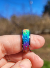Load image into Gallery viewer, Pride Rainbow Memorial Ring