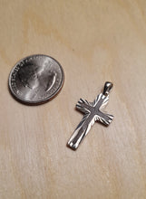 Load image into Gallery viewer, .925 Sterling Silver Cross Pendant