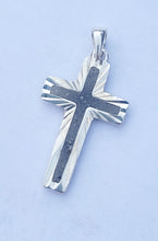 Load image into Gallery viewer, .925 Sterling Silver Cross Pendant
