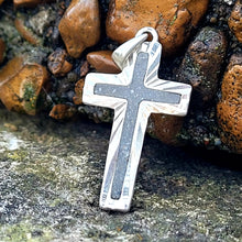 Load image into Gallery viewer, .925 Sterling Silver Cross Pendant