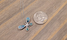 Load image into Gallery viewer, Sterling Silver Butterfly Memorial Pendant